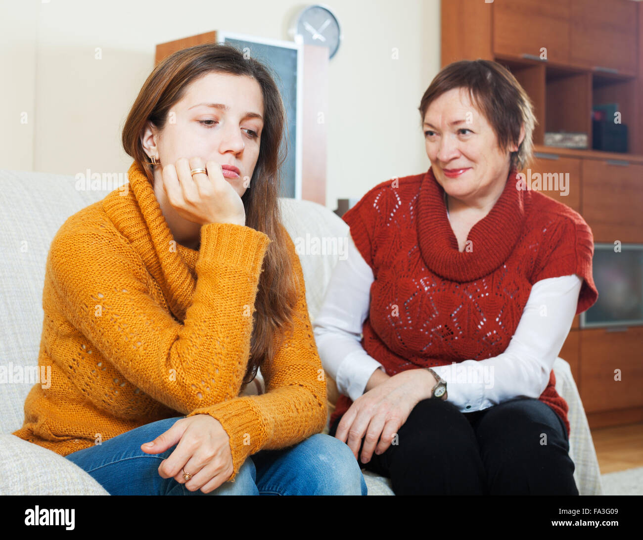 Jealous mature woman 