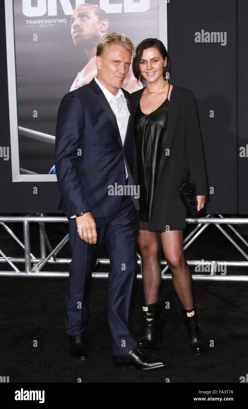 Jenny sandersson and dolph lundgren hi-res stock photography and images