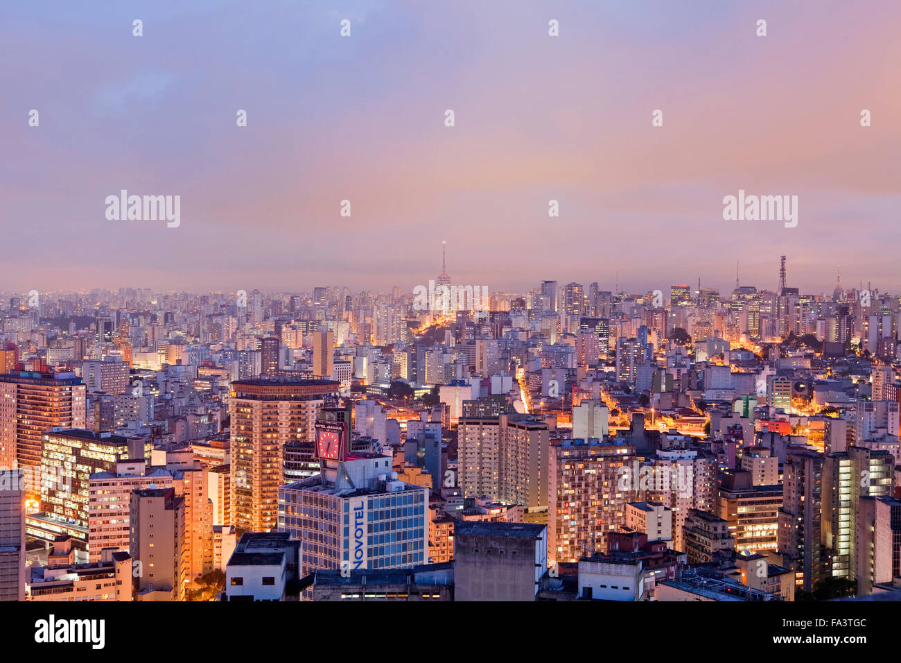 Sao Paulo skyline Stock Photo