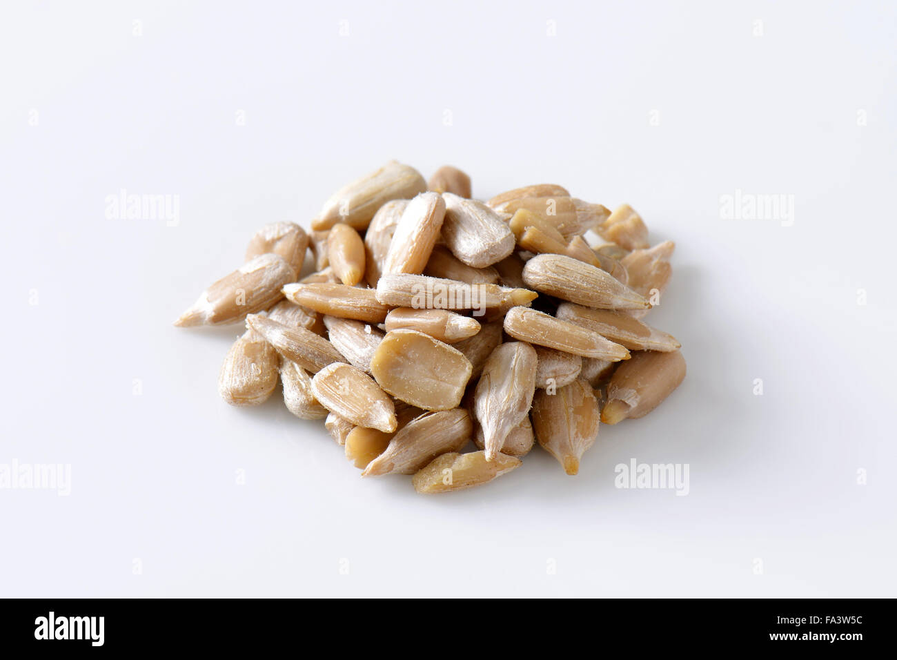 Raw hulled sunflower seed kernels Stock Photo Alamy