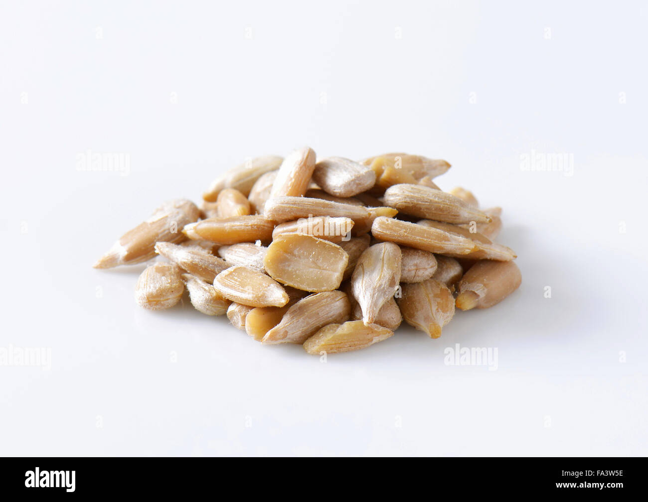 Raw hulled sunflower seed kernels Stock Photo Alamy