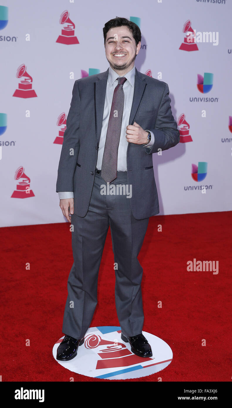 2015 Latin Grammy Awards at the MGM Grand Garden Arena - Arrivals  Featuring: Ricardo Lopez Lalinde Where: Las Vegas, Nevada, United States When: 19 Nov 2015 Stock Photo