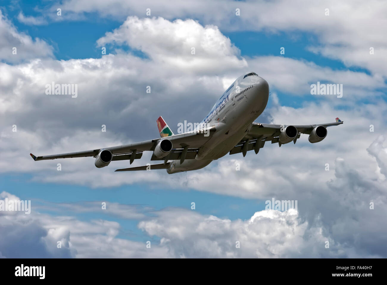 South african airways boeing 747 hi-res stock photography and