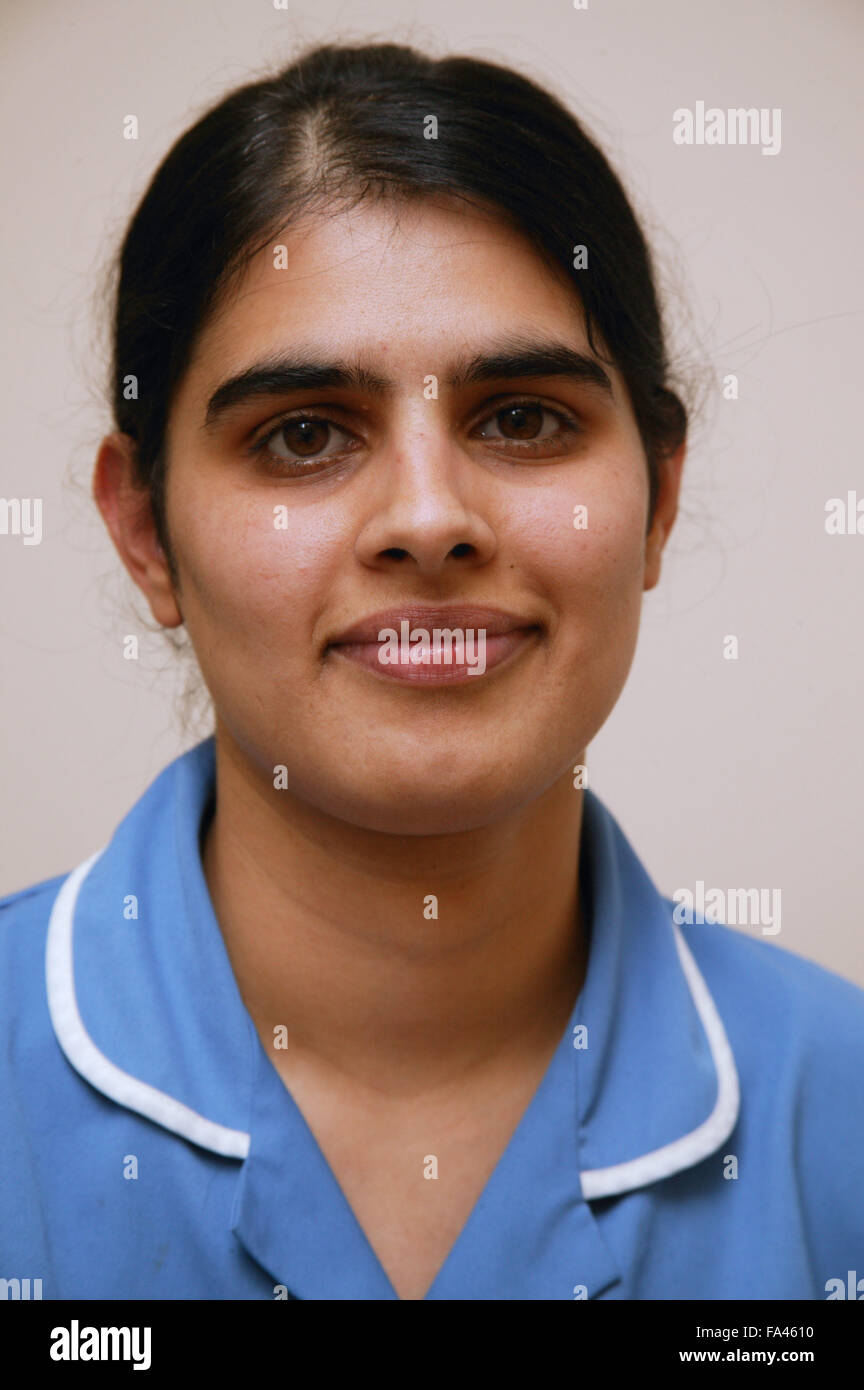 Portrait of Staff Nurse on the Outpatients Clinic Stock Photo Alamy