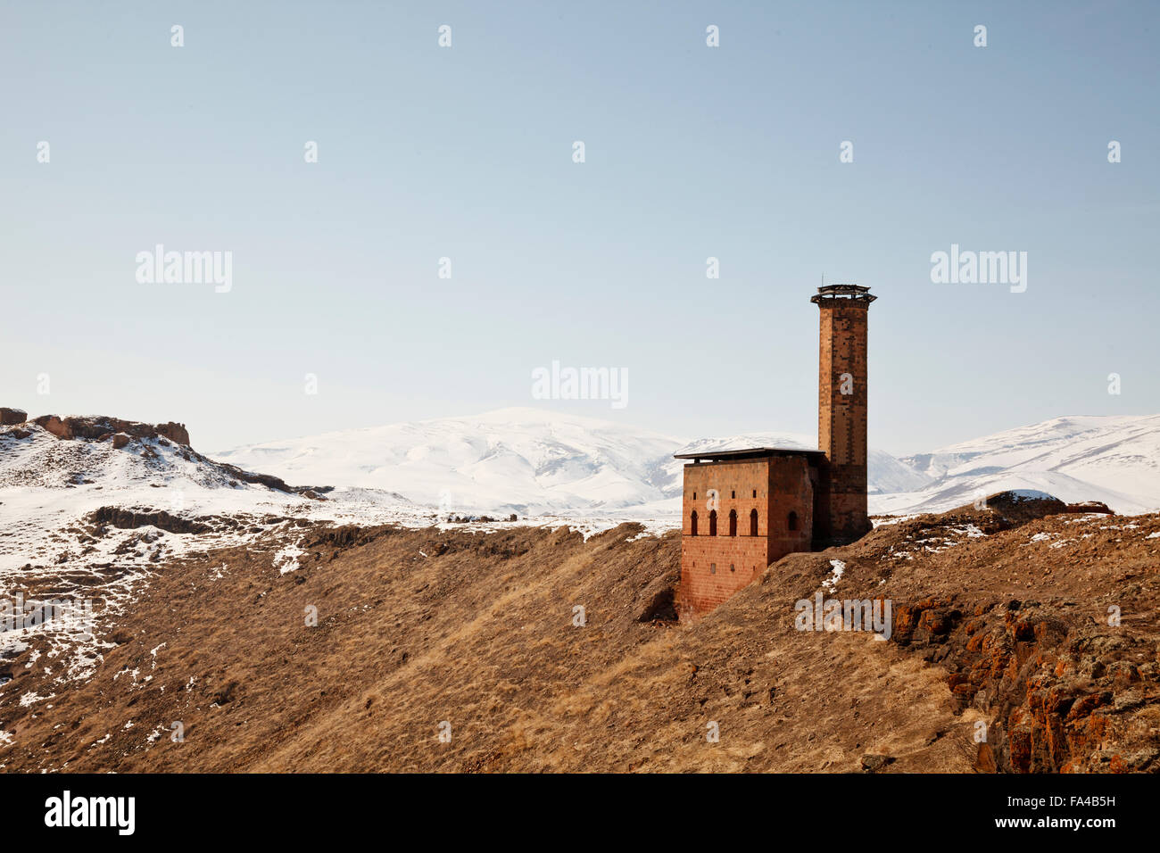Ani Ruins, Kars, Turkey Stock Photo