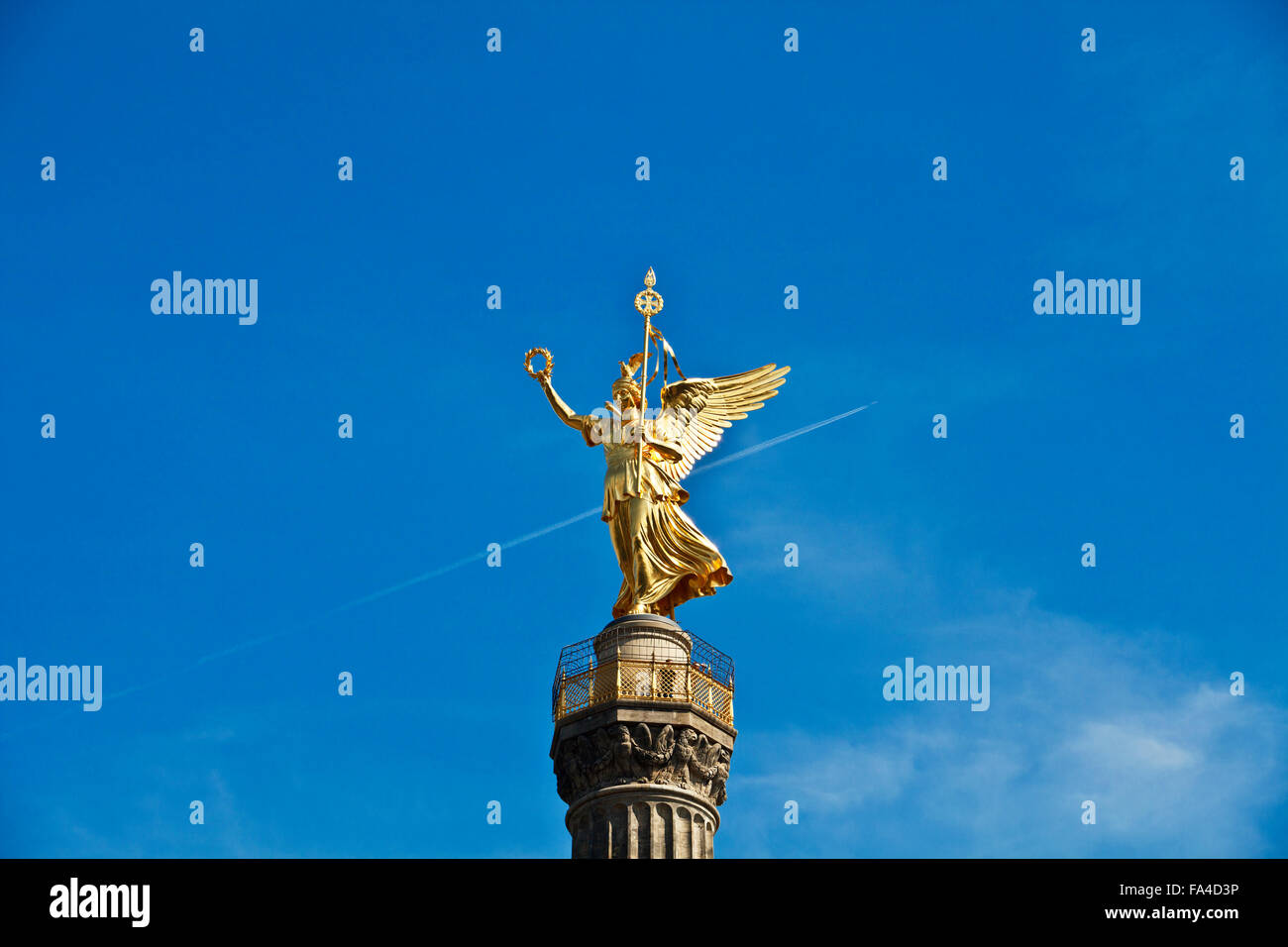 Victory Column, Berlin Stock Photo