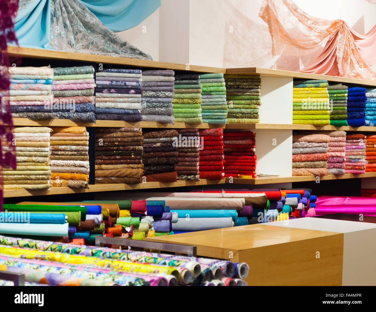 Business with textiles hi-res stock photography and images - Alamy