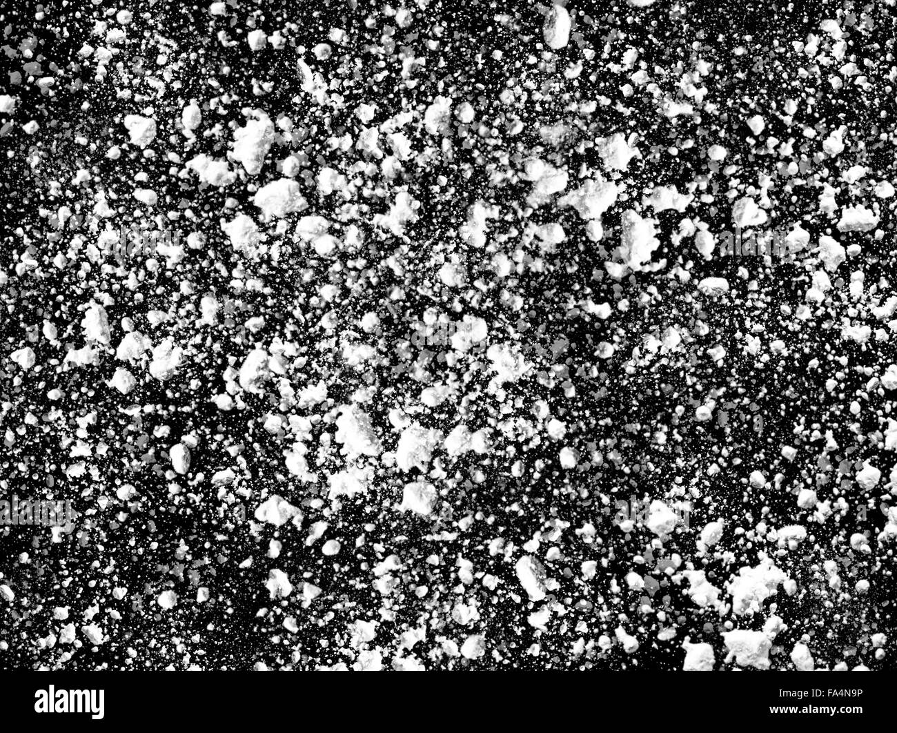 withe powder that looks like snow isolated Stock Photo Alamy