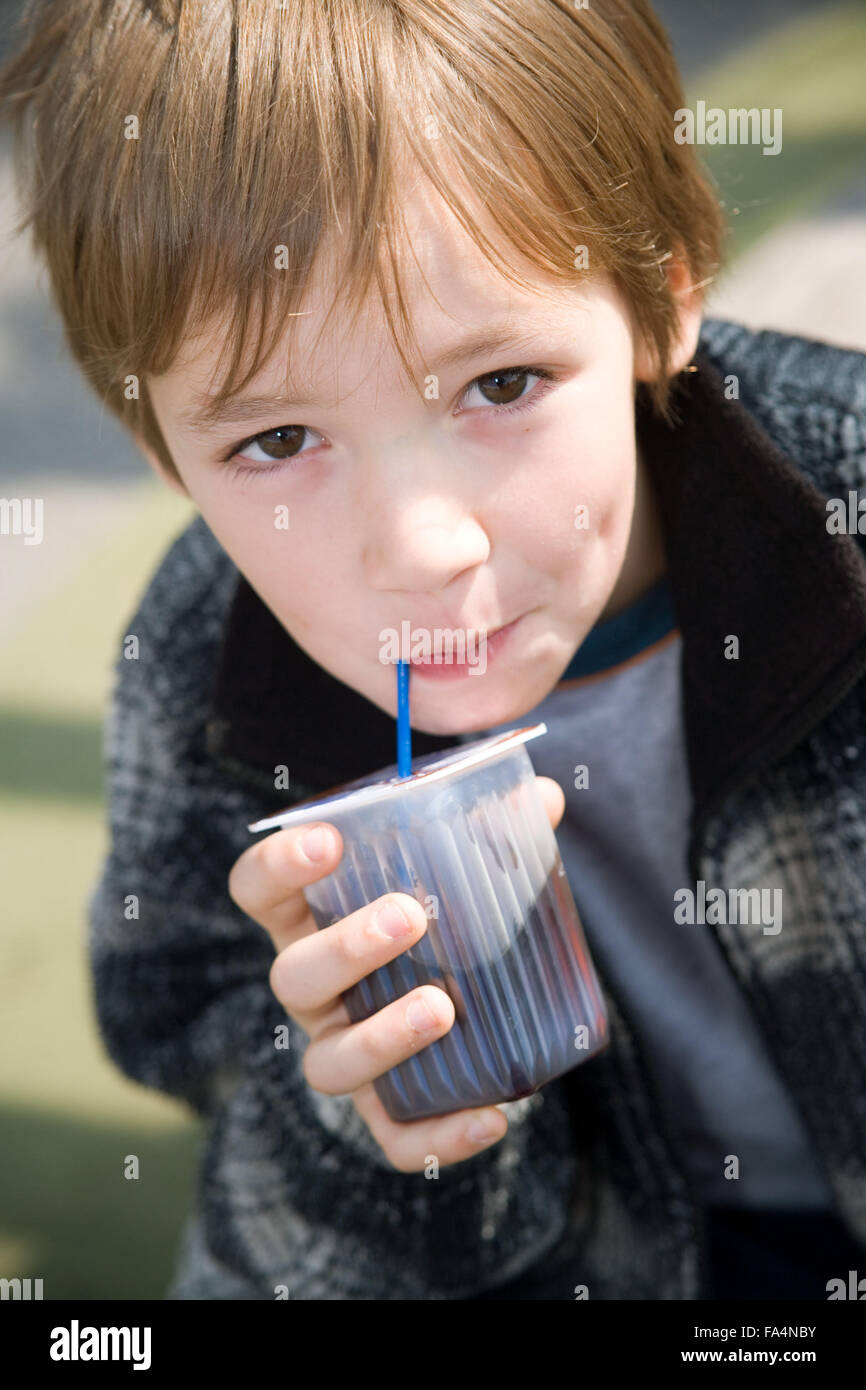 Kids juice carton hi-res stock photography and images - Alamy
