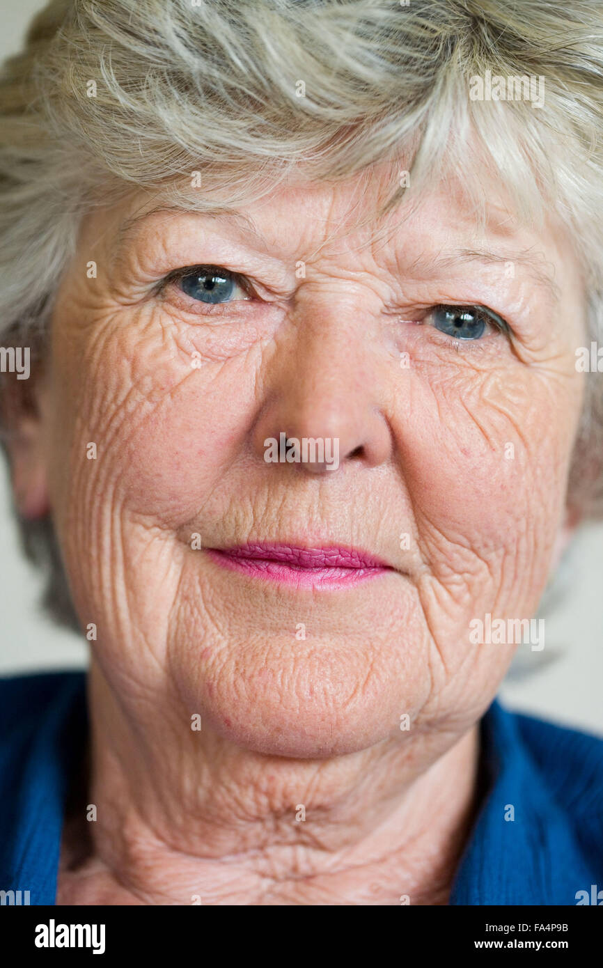 Portrait of an older woman Stock Photo - Alamy
