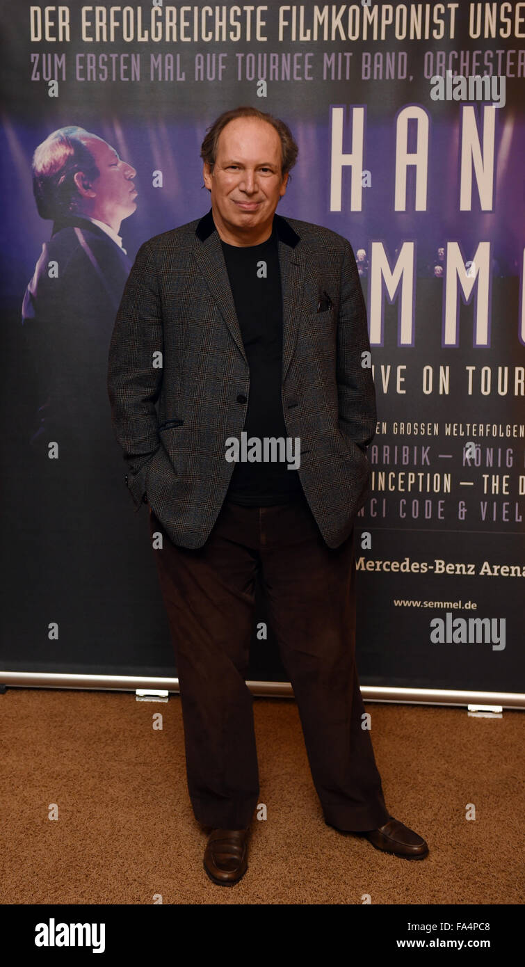 Berlin, Germany. 21st December, 2015. Hans Zimmer pictured at the Kino