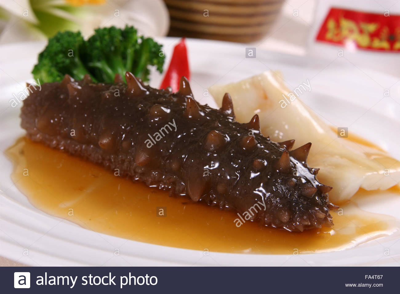 Apostichopus Japonicus Stock Photos & Apostichopus Japonicus Stock ...