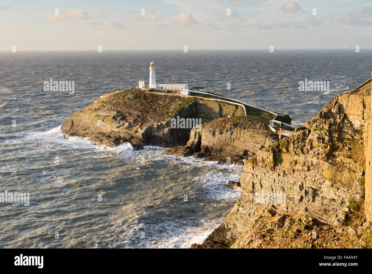 South Stack Holyhead Anglesey North Wales Uk Stock Photo - Alamy
