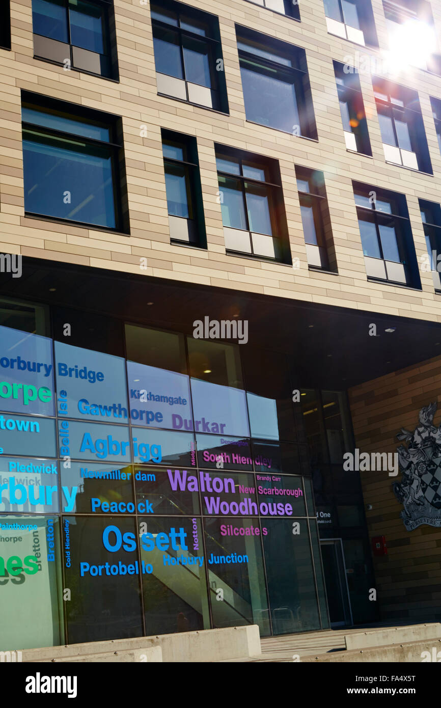 Wakefield One Library Museum and Council Offices Wakefield West