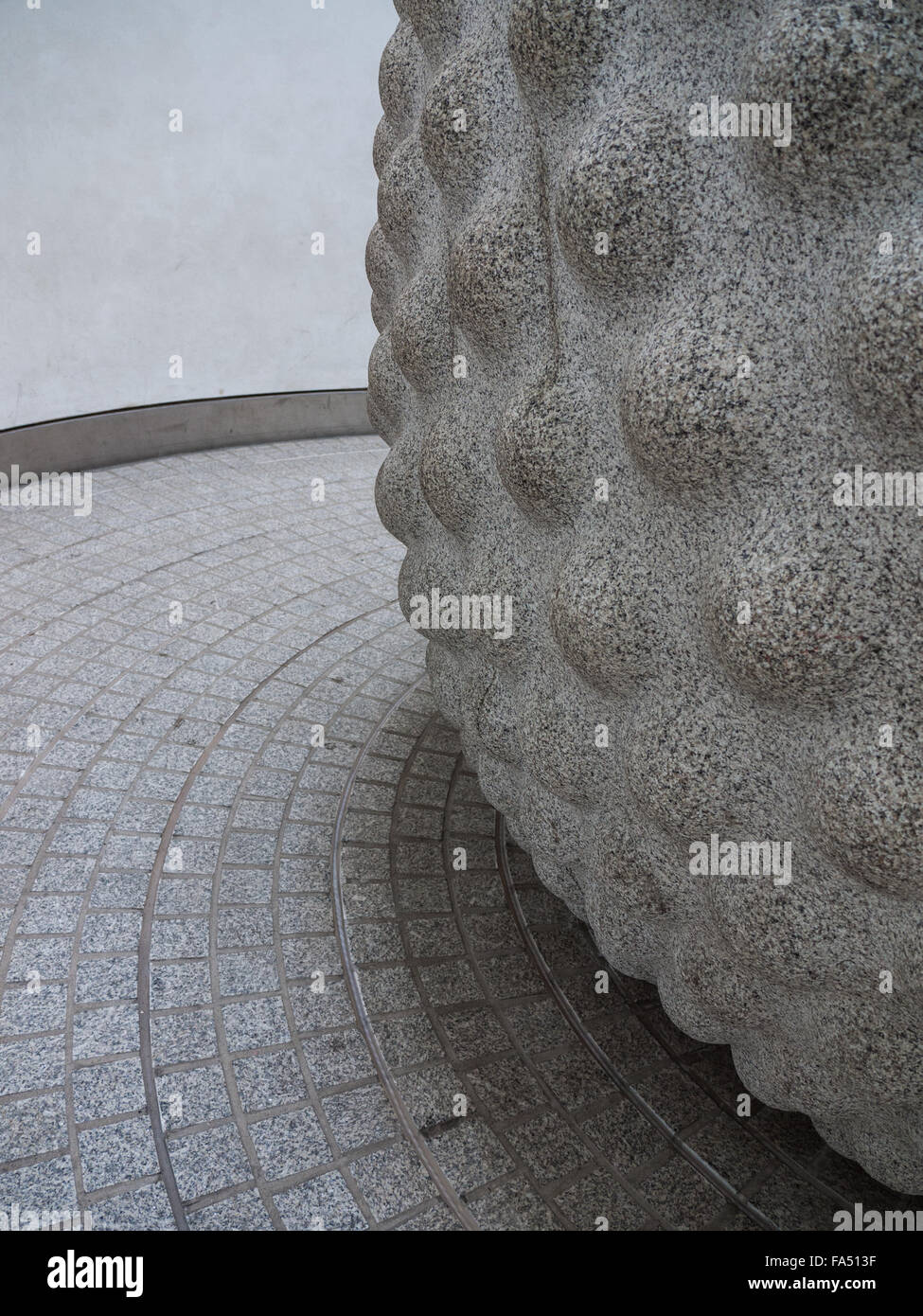 Huge seedshaped sculpture, created by Peter RandallPage, The Eden