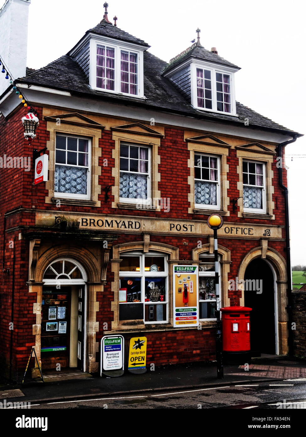 The striking 1911 Post Office at Bromyard, a town in Herefordshire