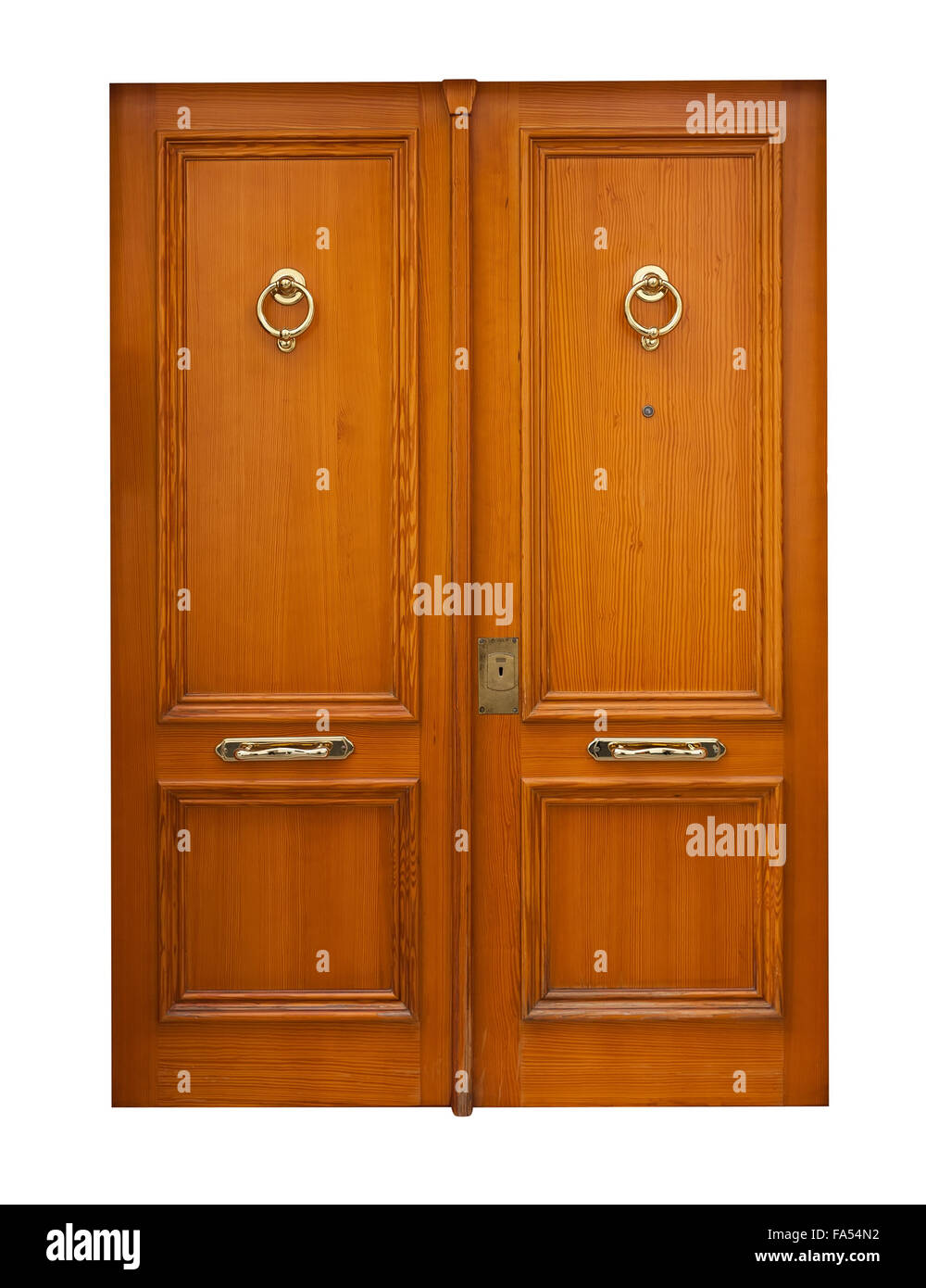 Wooden Double Doors Stock Photos & Wooden Double Doors Stock Images - Alamy