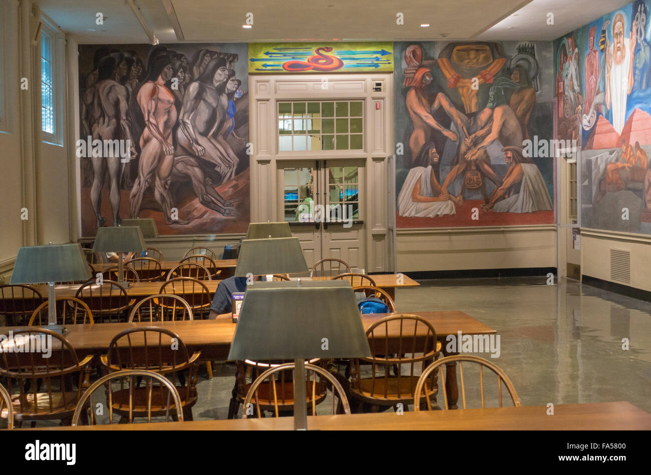Orozco mural Dartmouth College Hanover NH Stock Photo Alamy