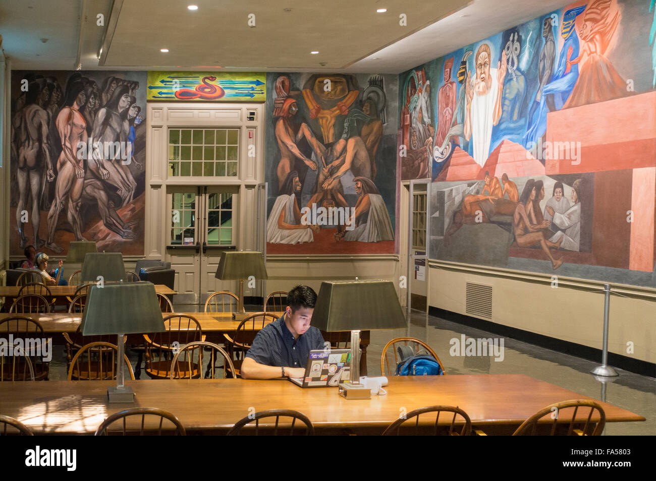 Orozco mural Dartmouth College Hanover NH Stock Photo 92314435 Alamy