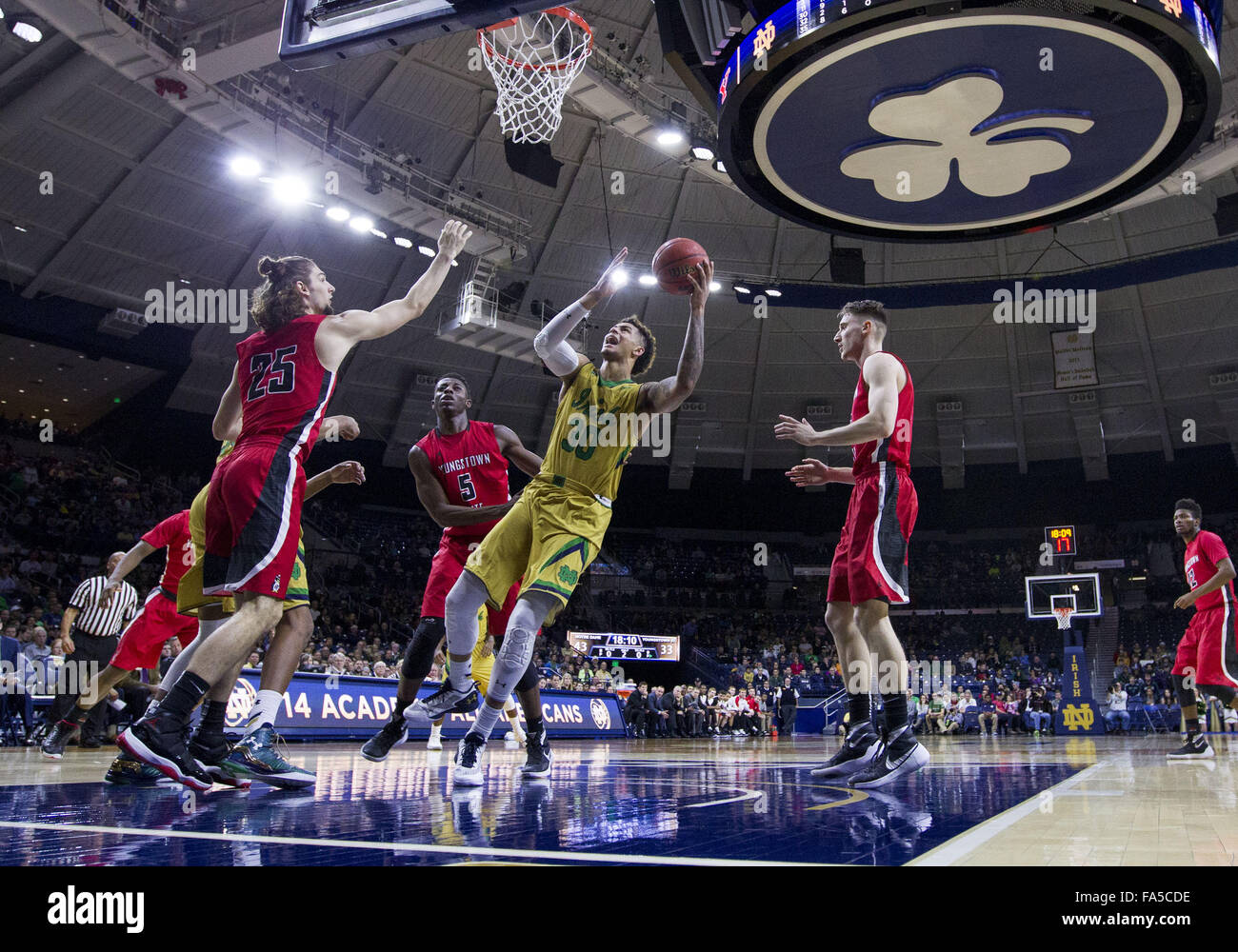 South Bend, Indiana, USA. 21st Dec, 2015. A general view as Notre Dame