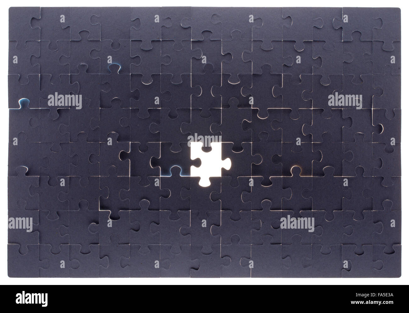 Grey puzzle background with empty space Stock Photo - Alamy