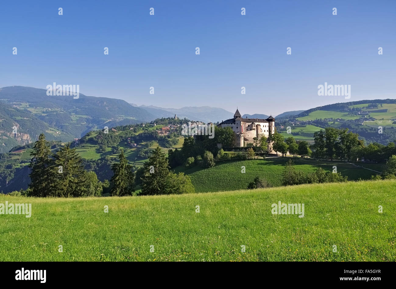 Proesels Schloss - Proesels castle 01 Stock Photo