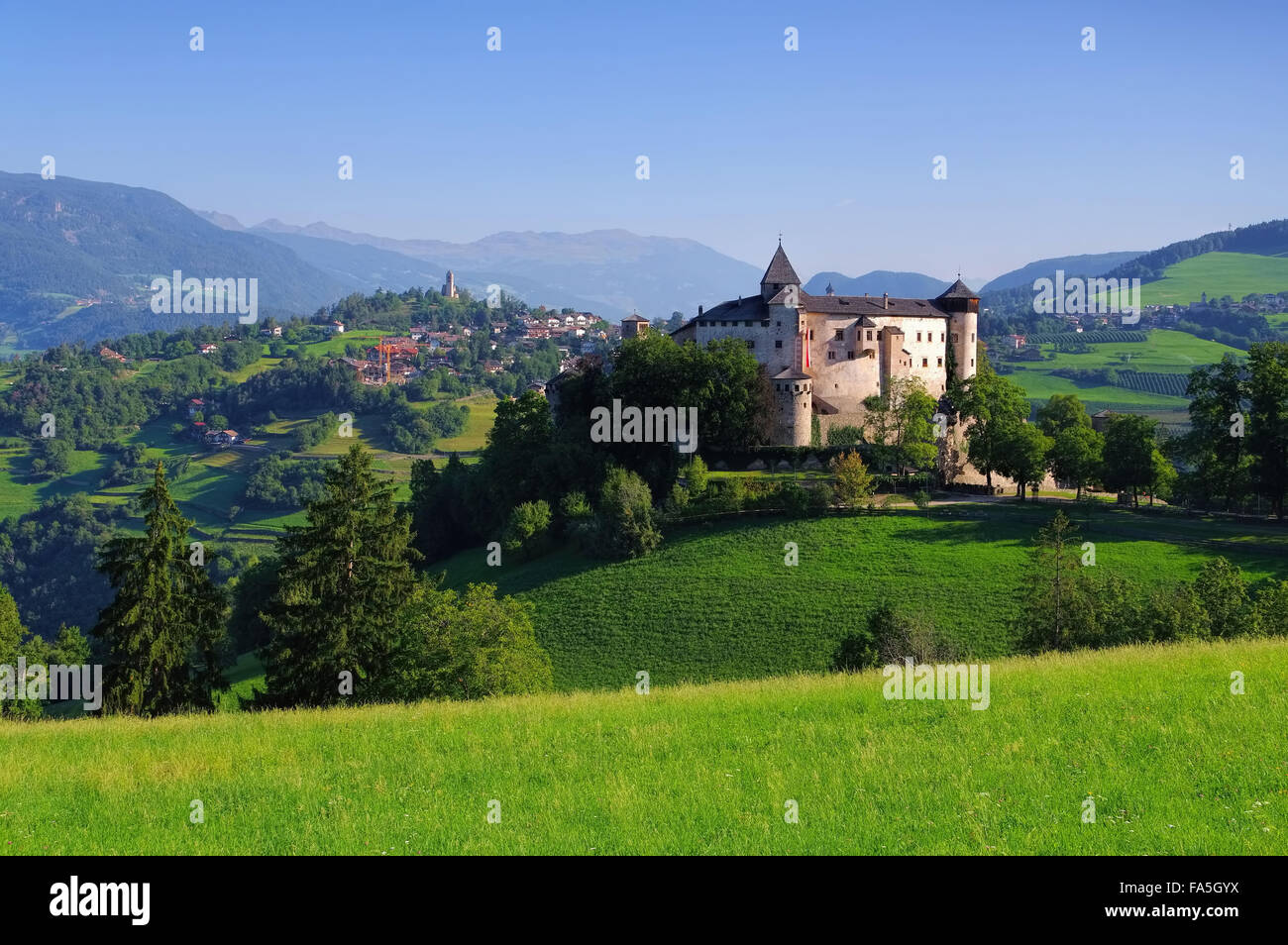 Proesels Schloss - Proesels castle 02 Stock Photo