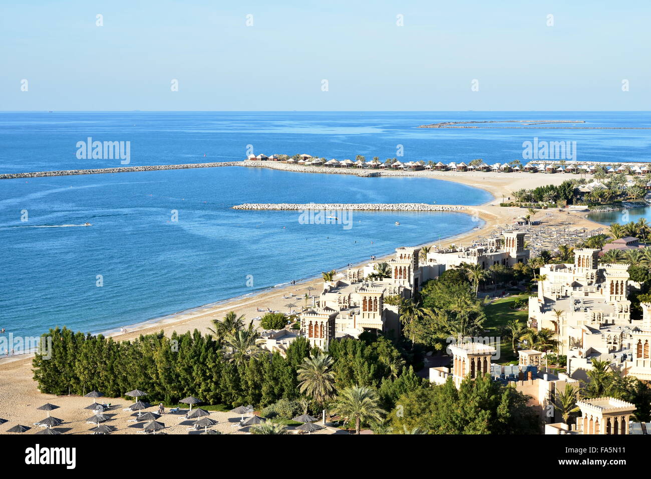 Al Jazirah Al Hamra, Al Hamra Island view, Ras Al Khaimah, United Arab ...