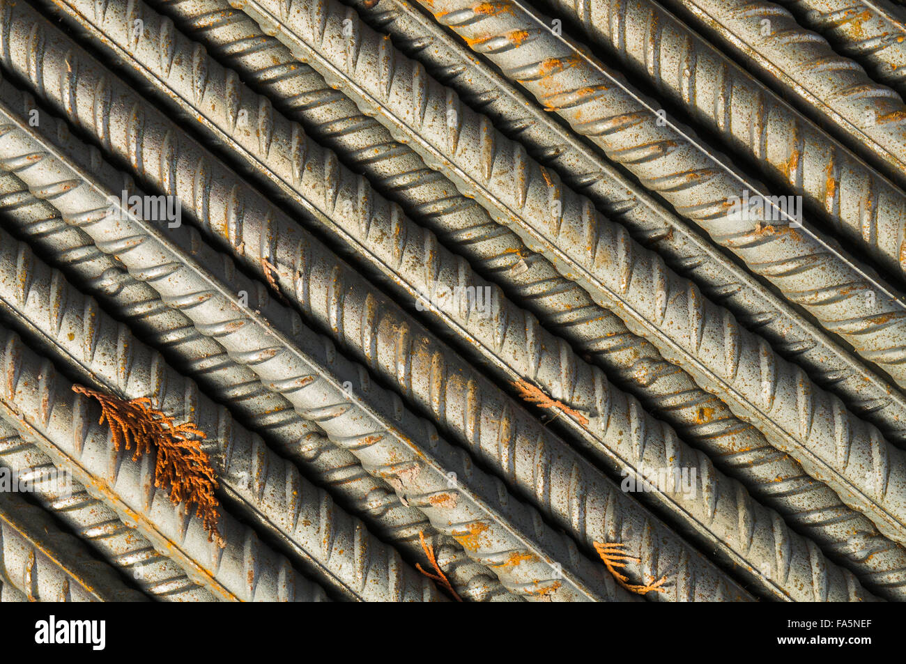 iron bars, rebar, reinforcing, reinforcement bar, steel Stock Photo Alamy