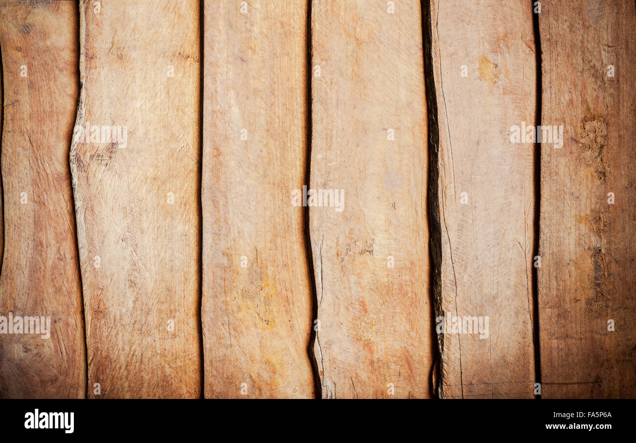 High resolution brown vintage natural wood grain texture Stock Photo