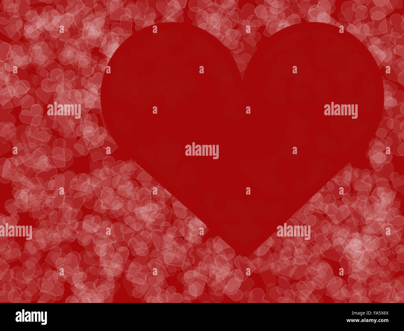 Shiny hearts bokeh light Valentine's day background Stock Photo - Alamy