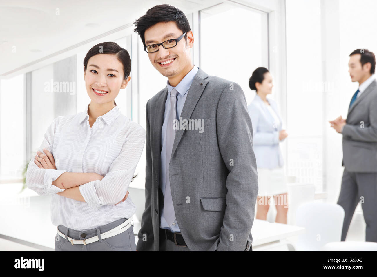Business men and women in the Office Stock Photo - Alamy