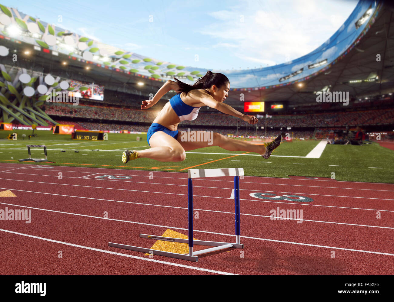 Hurdle Race Track Hi res Stock Photography And Images Alamy