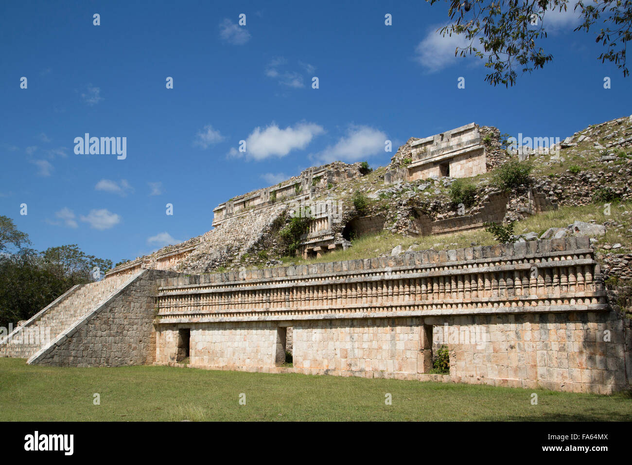 The Palace, Sayil, Mayan Ruins, Yucatan, Mexico Stock Photo - Alamy