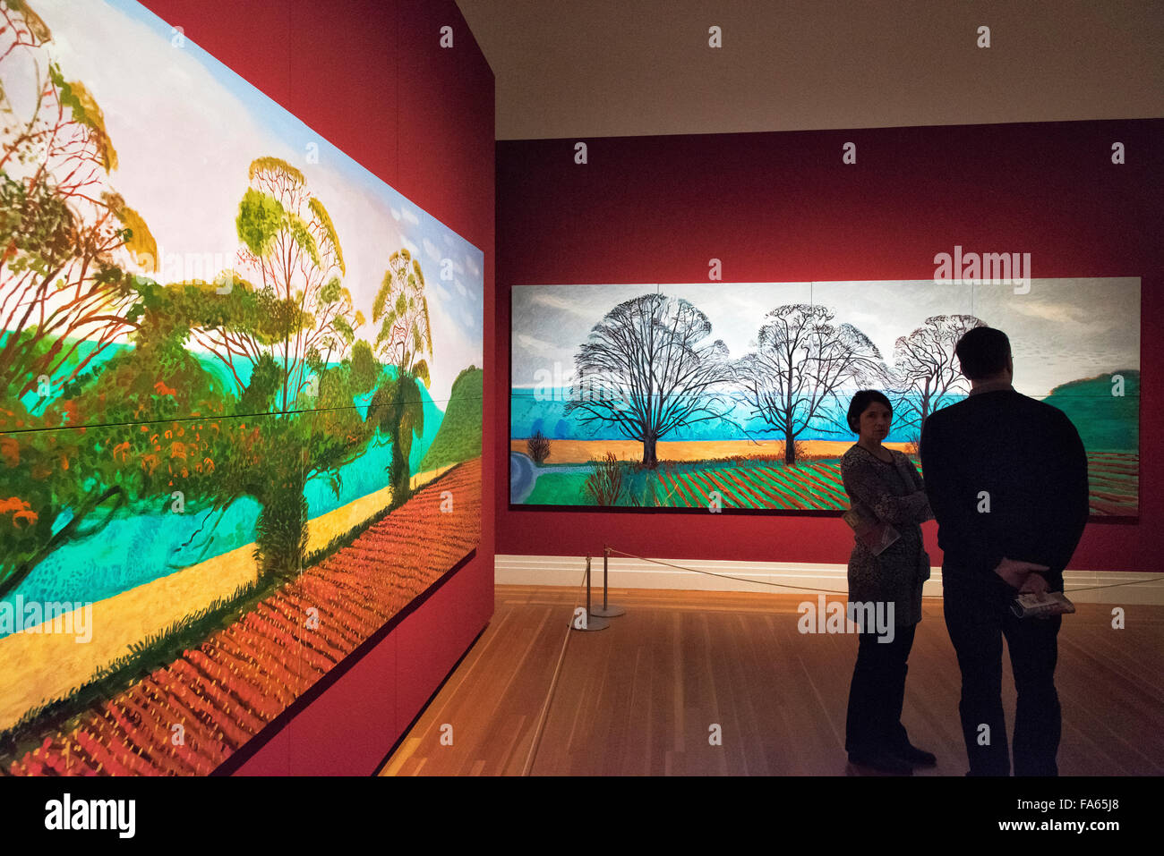 From Hockney to Holbein at Martin-Gropius-Bau Wurth collection Berlin Stock Photo