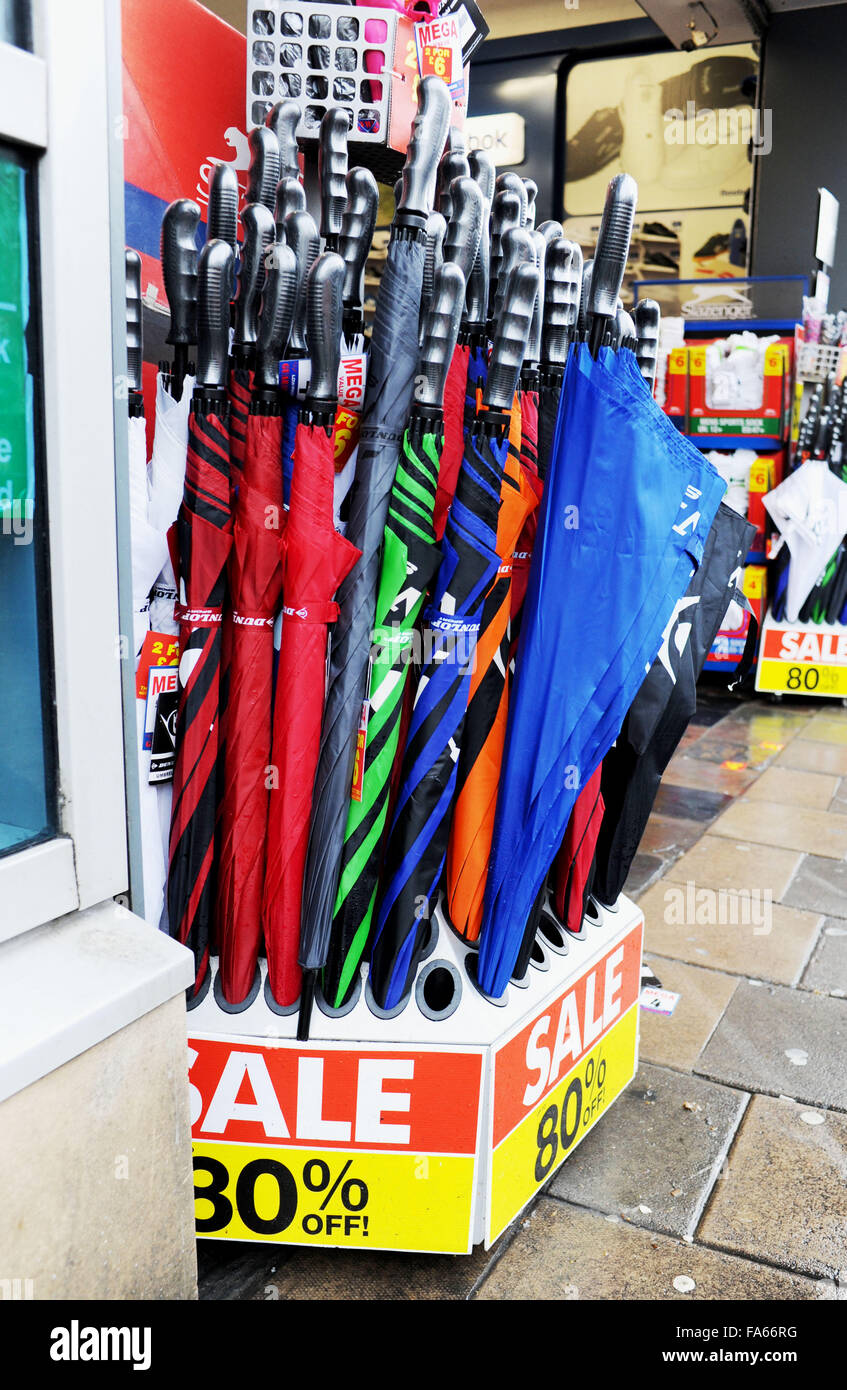 Shop selling umbrellas hi res stock photography and images Alamy
