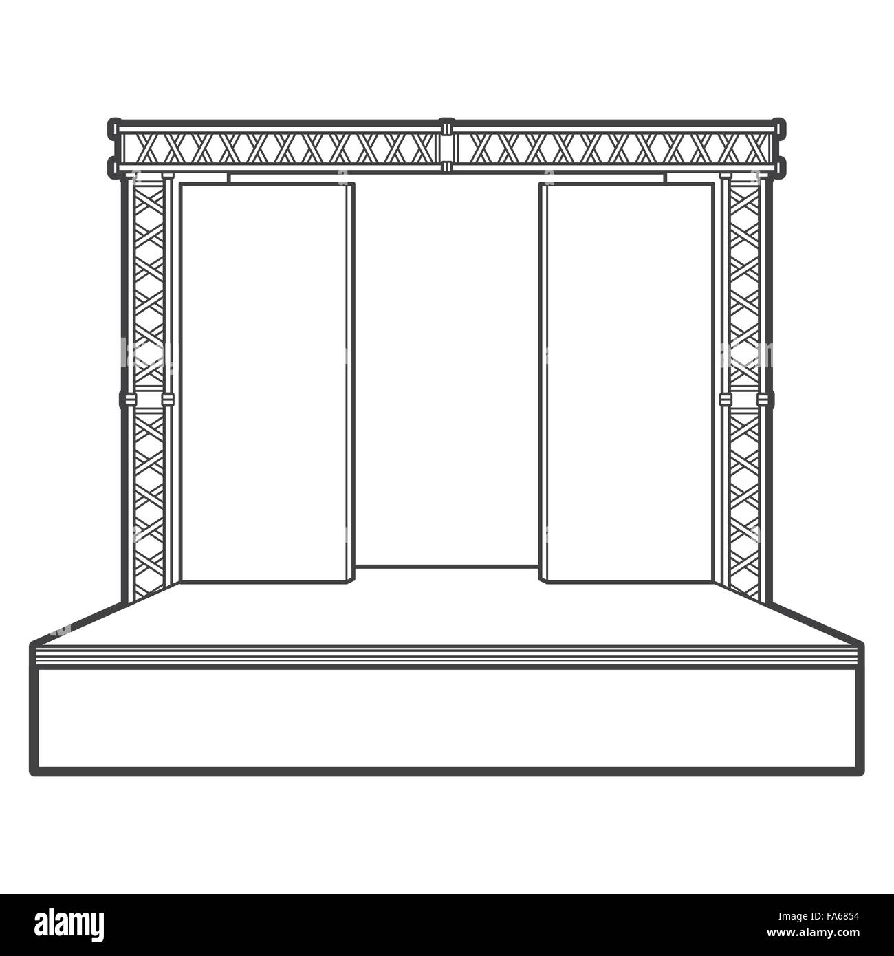 Wedding stage Black and White Stock Photos & Images - Alamy