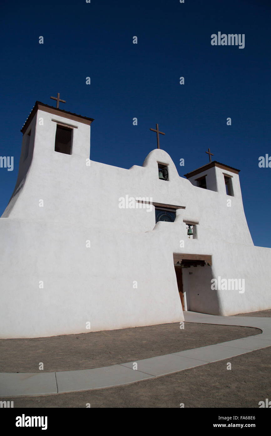 USA, New Mexico, Isleta Pueblo, San Agustin de la Isleta Mission