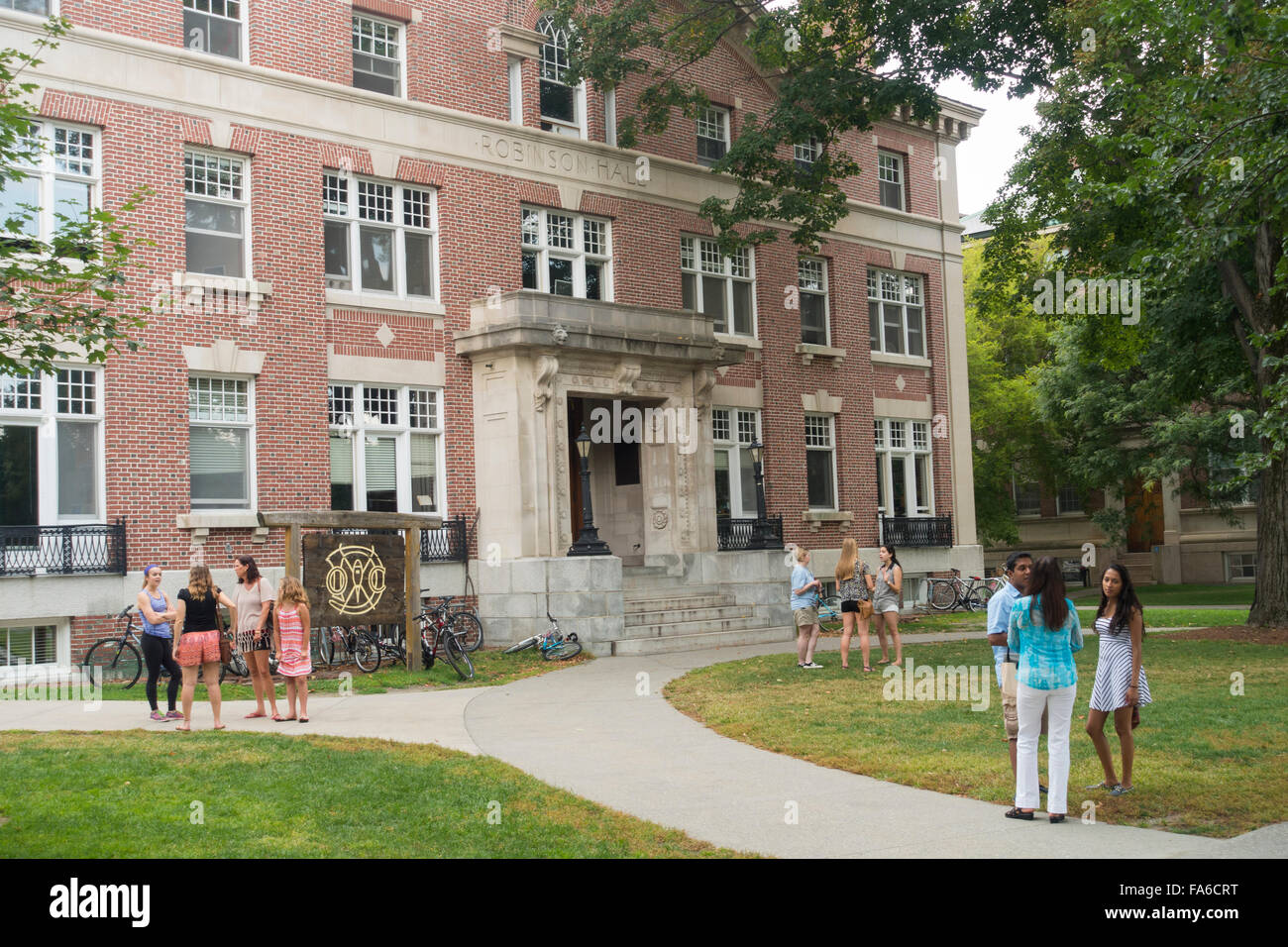 Robinson hall Dartmouth College New Hampshire Stock Photo Alamy