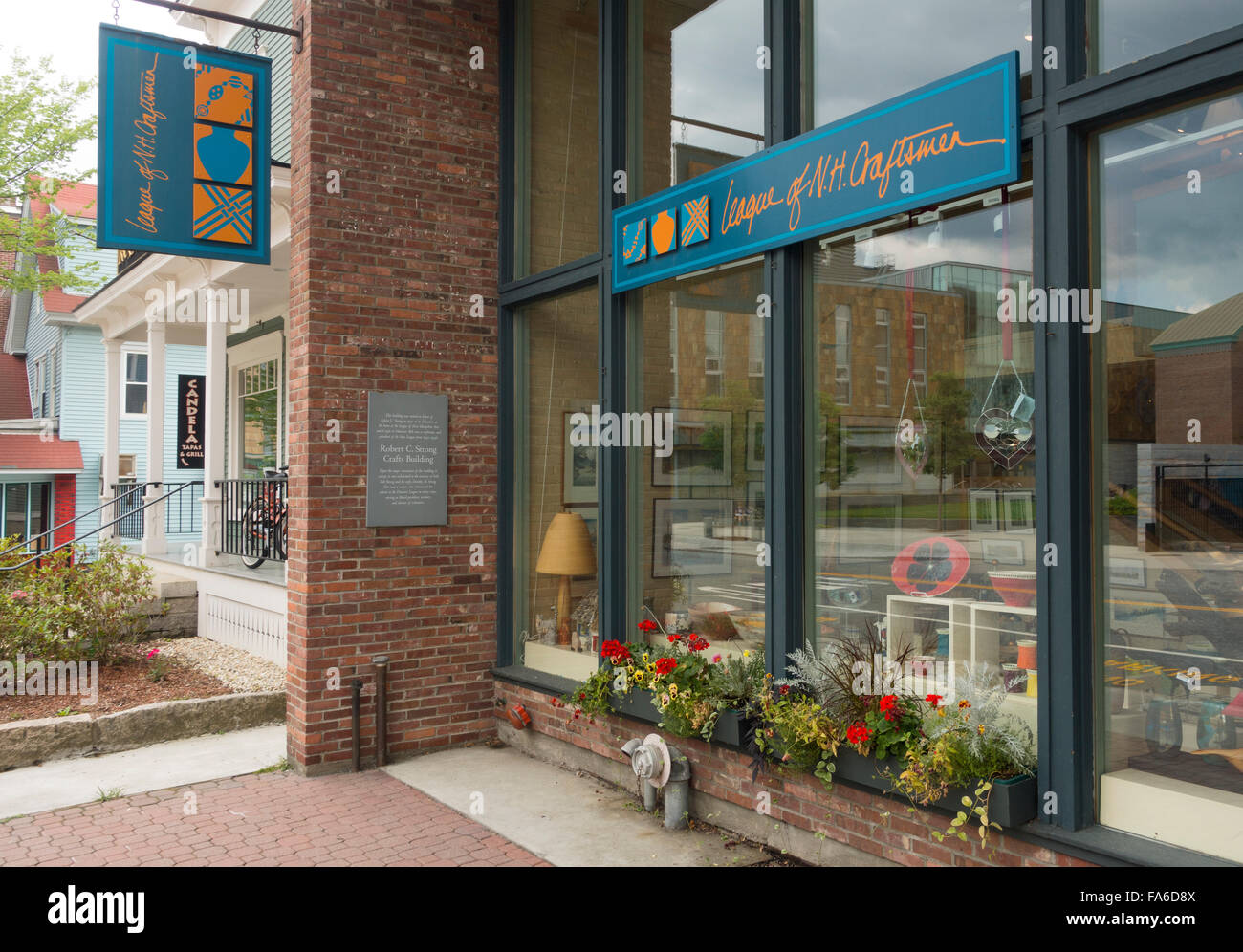 downtown Dartmouth college Hanover NH Stock Photo Alamy