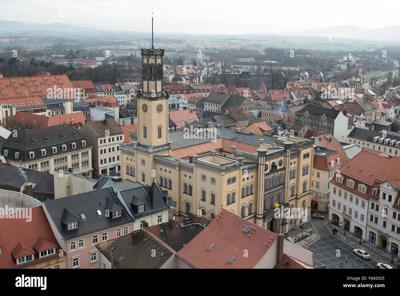 The town hall in Zittau, Germany, 3 December 2015. PHOTO SEBASTIAN