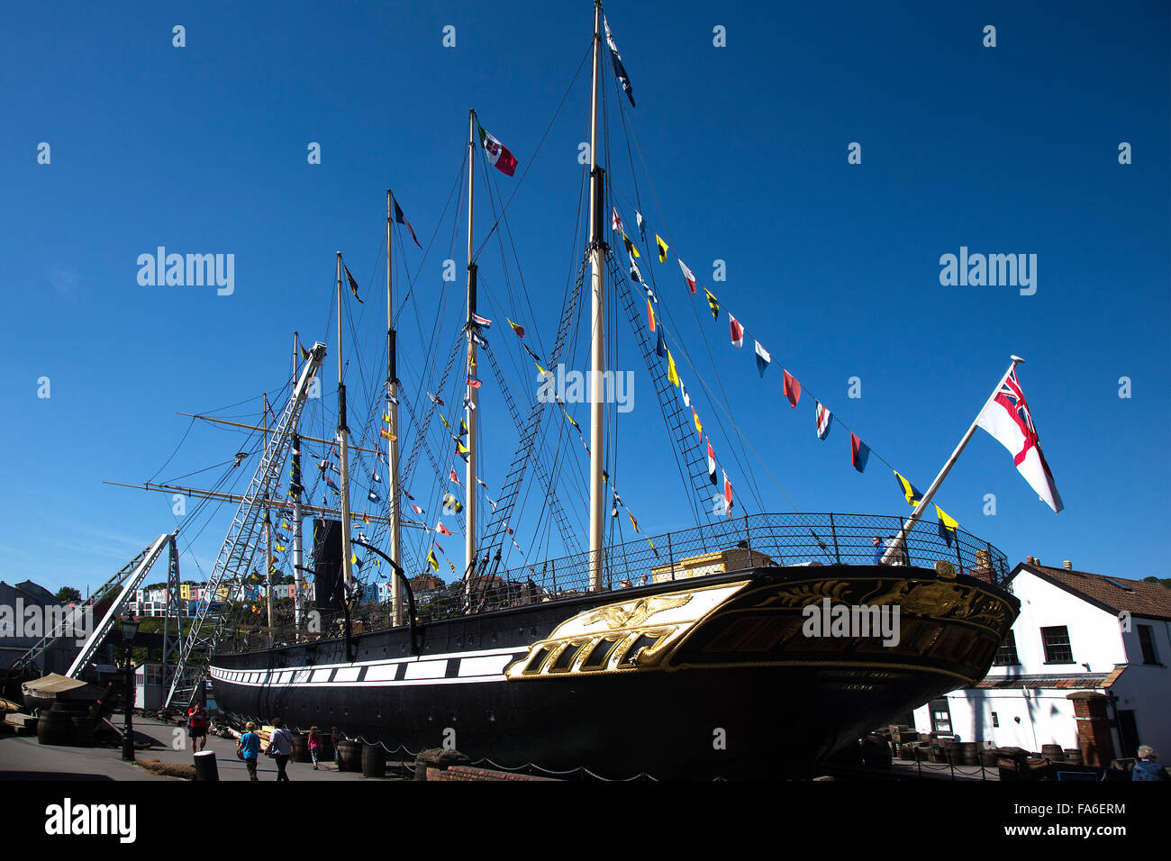 Brunel's ss Great Britain Stock Photo