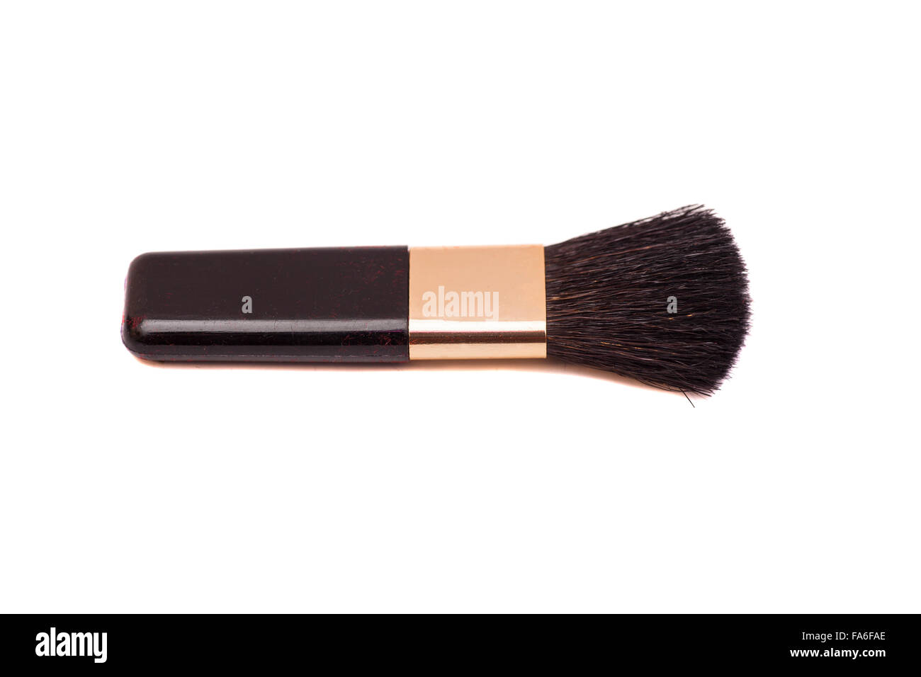 make up brush isolated on white Stock Photo