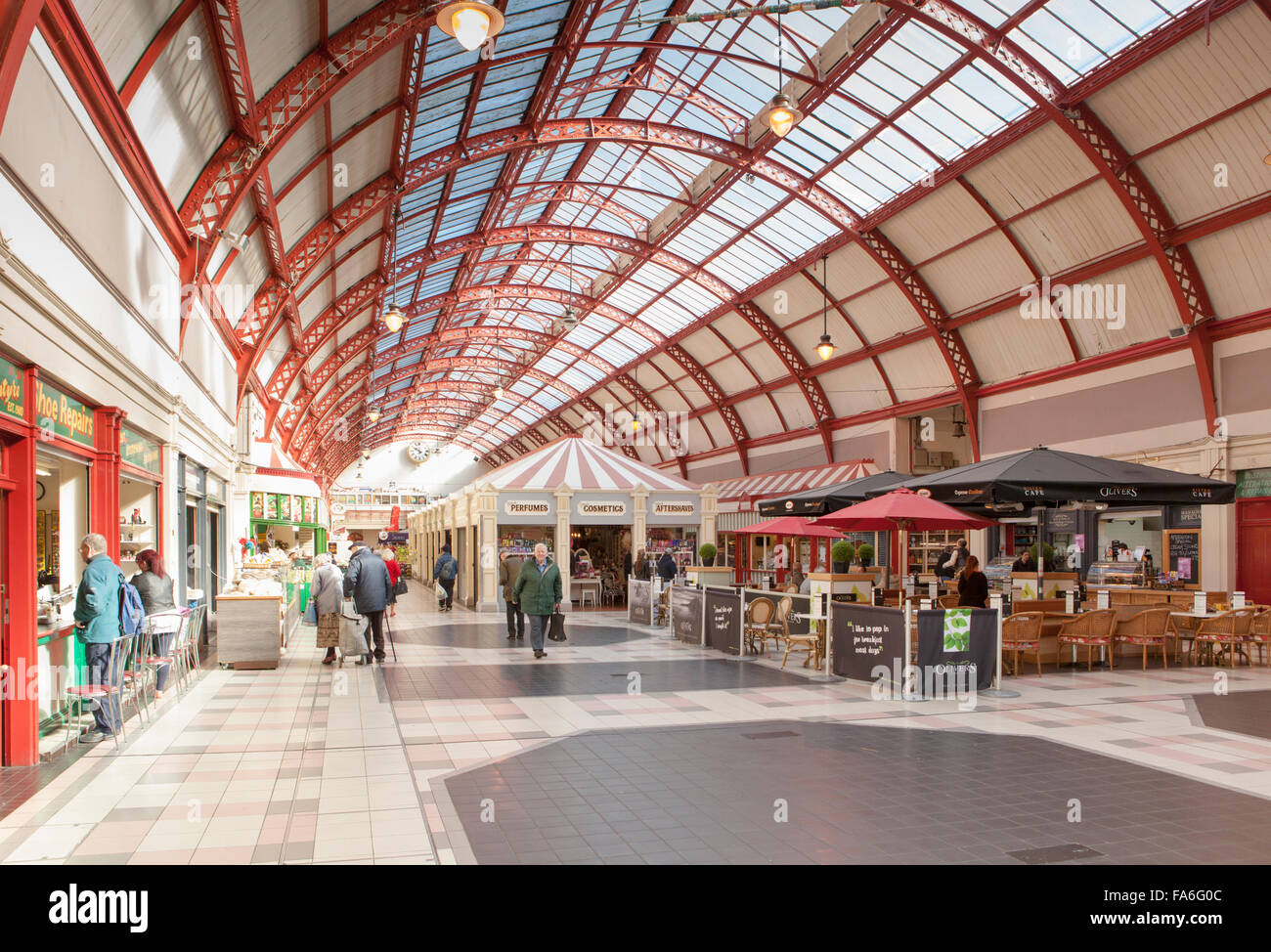 The Grainger Market in Newcastle upon Tyne in a listed building Stock