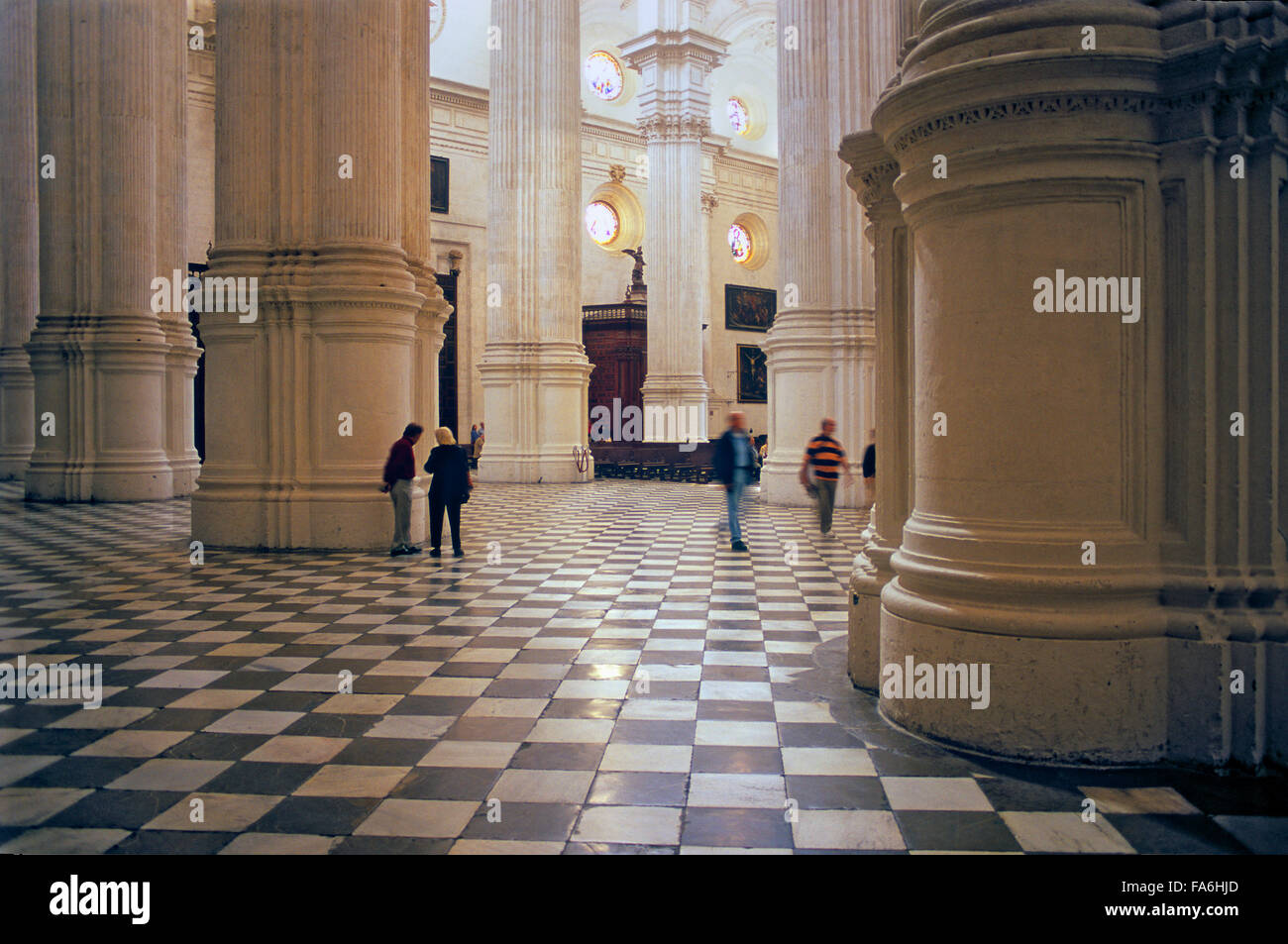 Cathedral.Interior.Granada. Andalucia, Spain Stock Photo