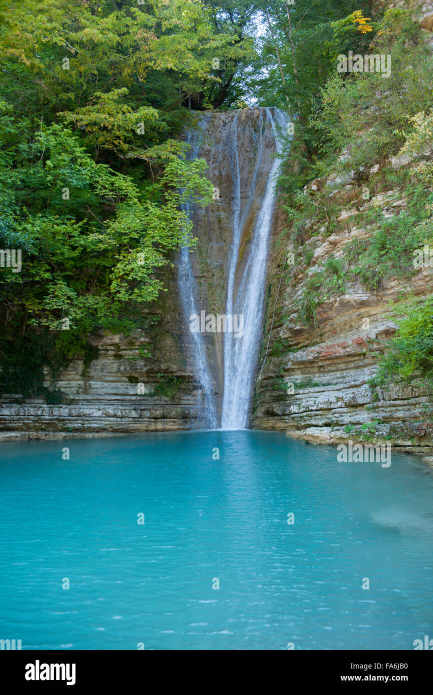 Türkei, westliche Schwarzmeerküste, Provinz Sinop, Erfelek, Erfelek-Wasserfälle Stock Photo