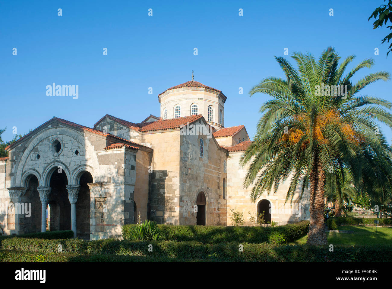Türkei, östliche Schwarzmeeküste, Trabzon, die Hagia Sophia ist eine große, ehemalige byzantinische Klosterkirche in Trabzon (fr Stock Photo