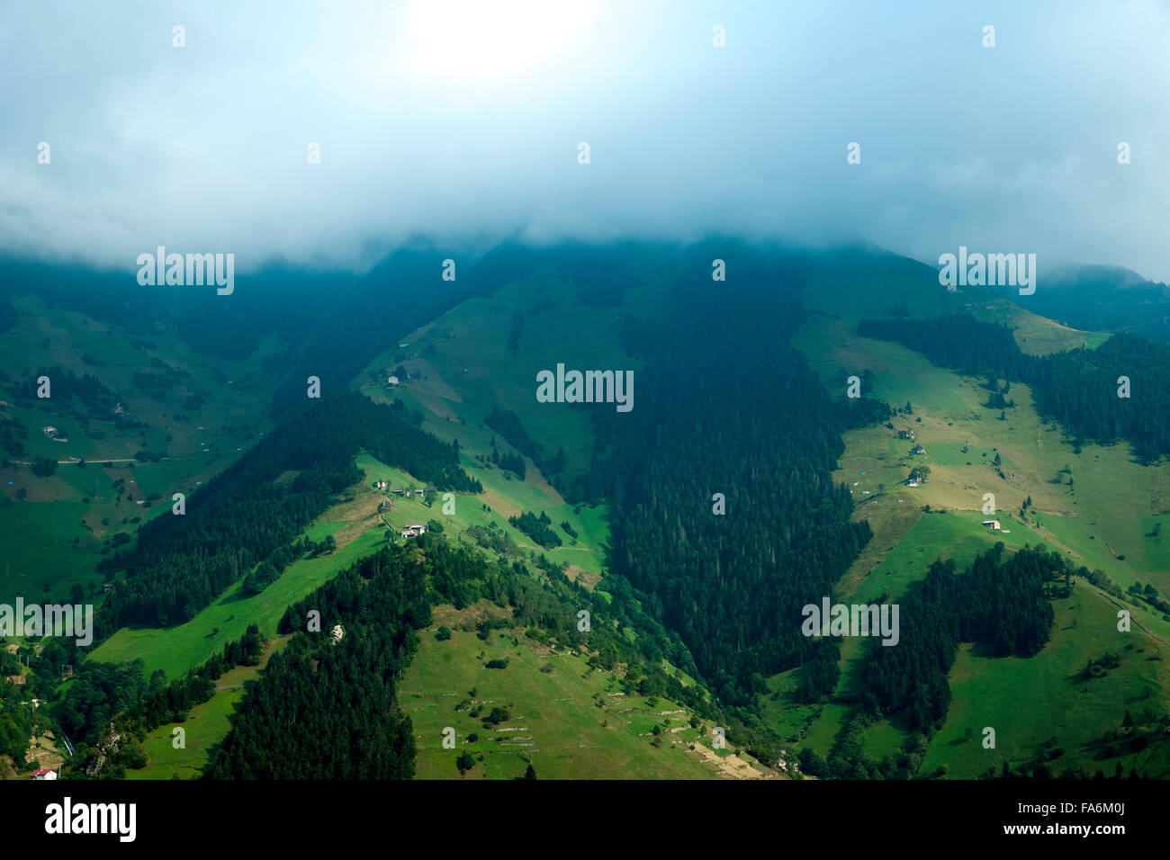 Türkei, östliche Schwarzmeeküste, Provinz Trabzon, Tal des Catakli Cayi im Pontischen Gebirge Stock Photo