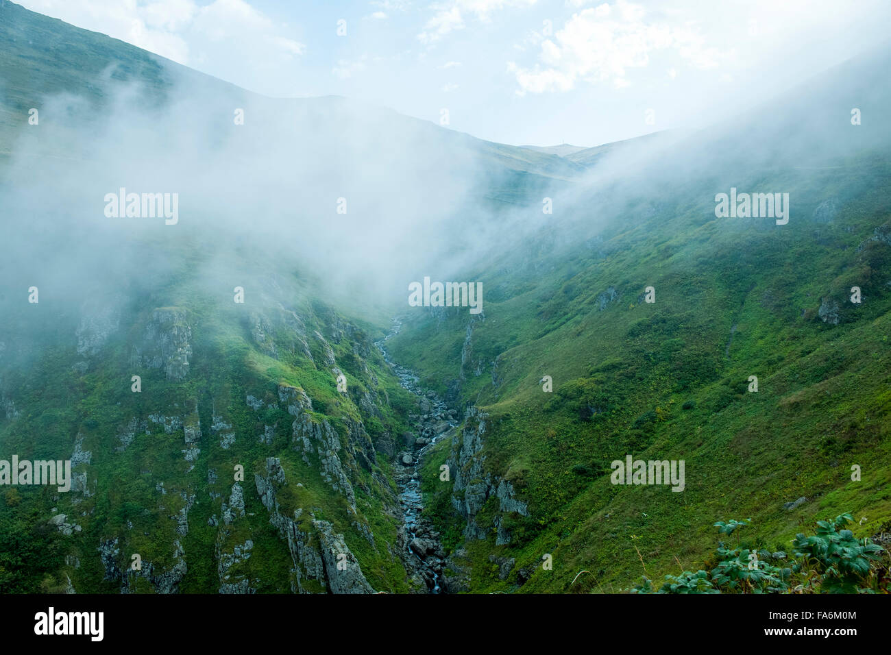 Türkei, östliche Schwarzmeeküste, Provinz Trabzon, am Soganli Pass im Pontischen Gebirge Stock Photo