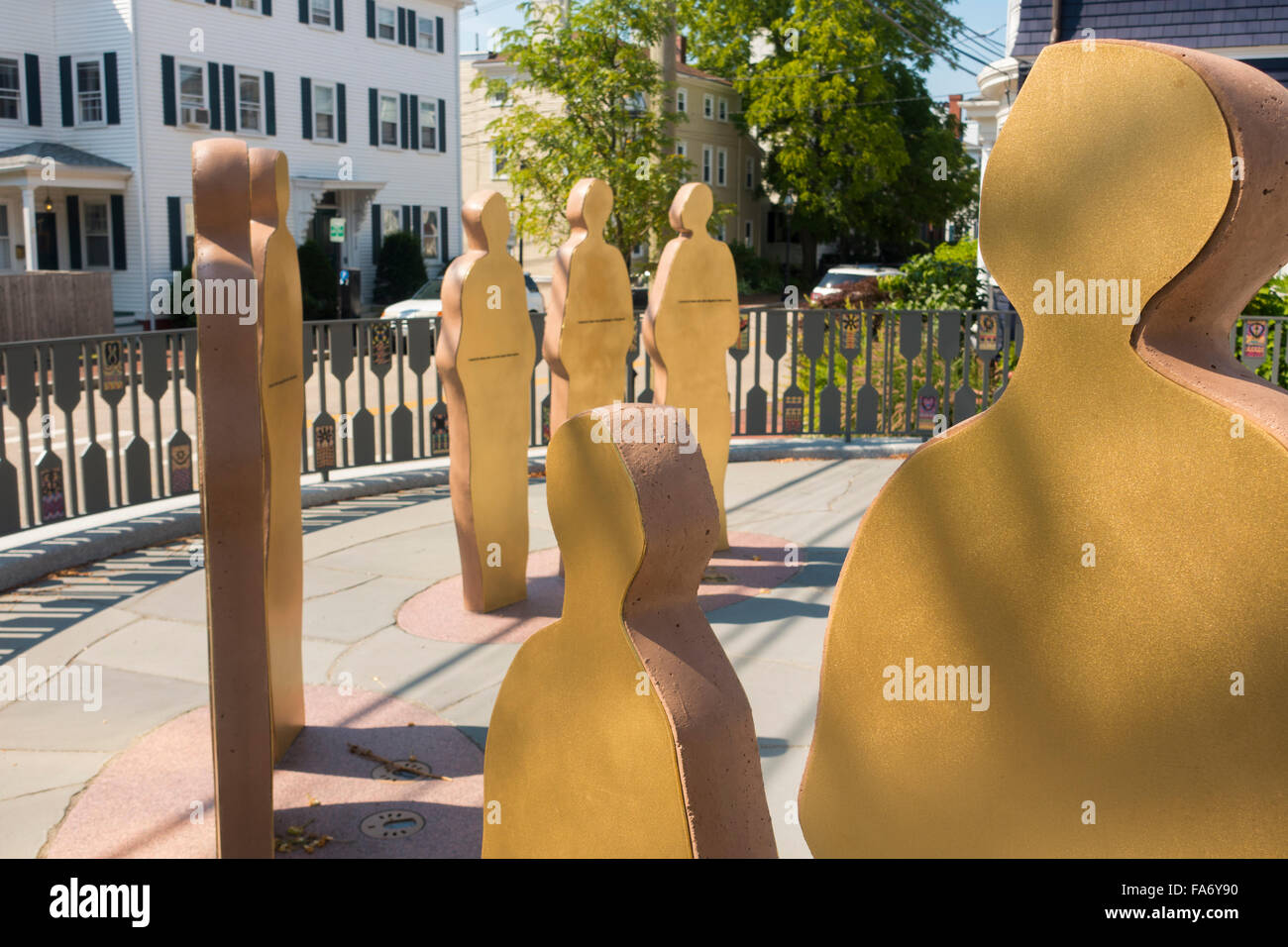 Portsmouth African Burying Ground New Hampshire Stock Photo Alamy